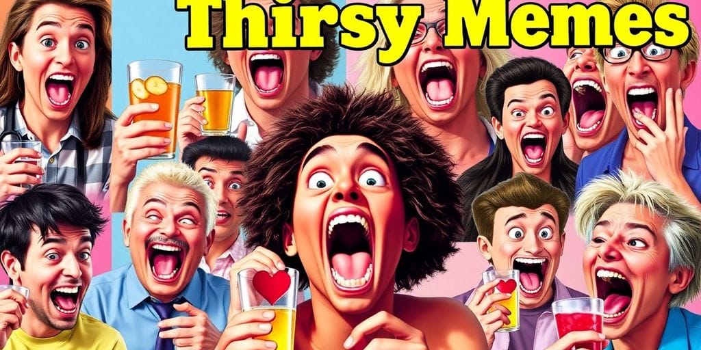 The Hilarious Rise of the Thirsty Meme in Internet Culture