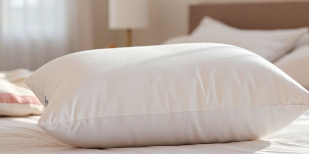 A close-up of a Tempur pillow